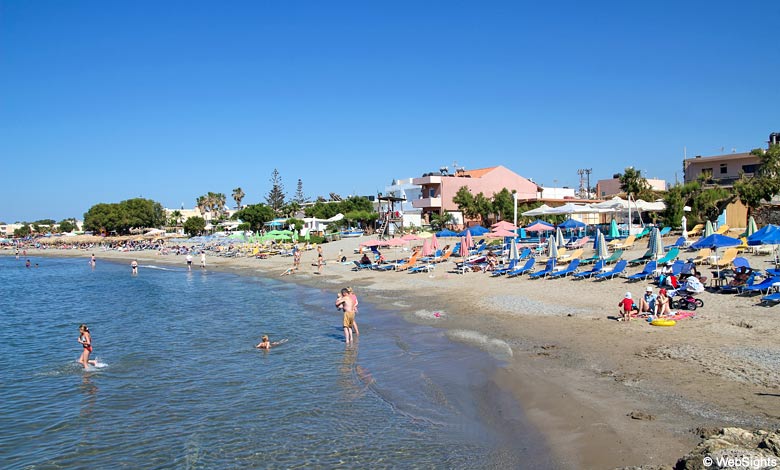Agia Marina strand Kreta