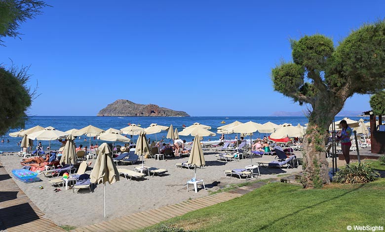 Platanias strand